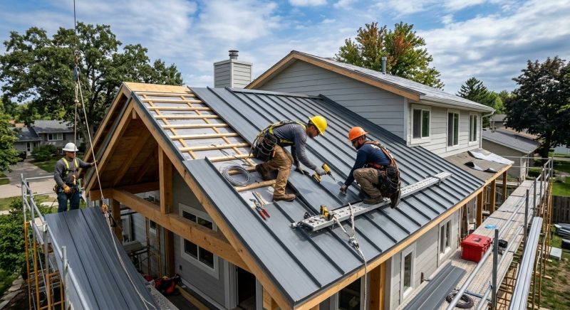 Sheet Roofing Installation in Licking County, OH