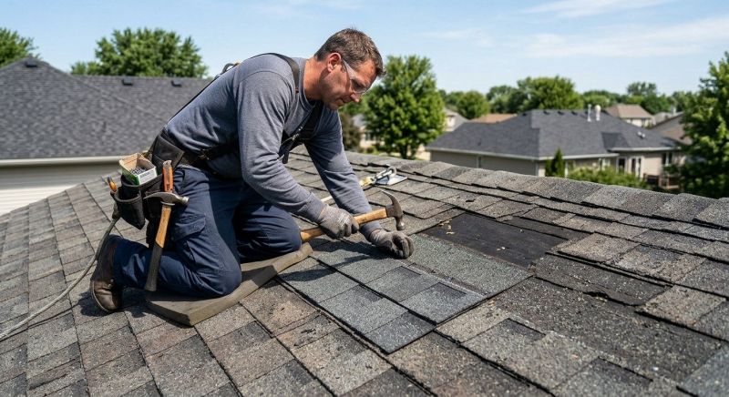 Shingles Repair in Utica, OH