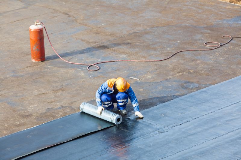 Single Ply Roof Installation in Pickerington, OH