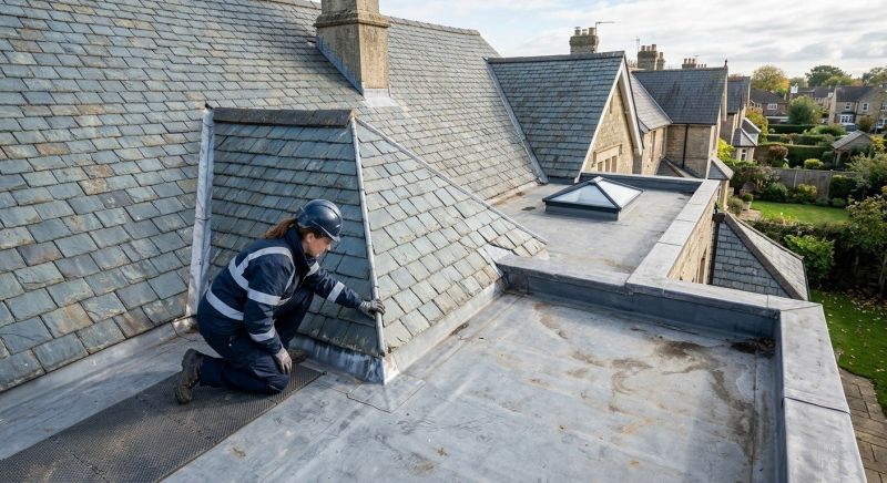 Slate Roof Inspection in Licking County, OH