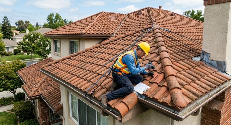 Slate Roof Inspection in Licking County, OH