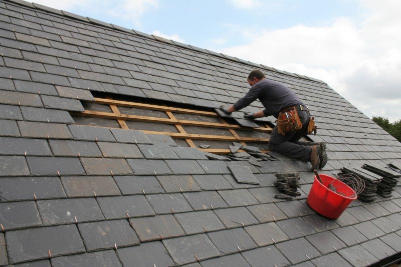 Slate Roof Repair in Martinsburg, OH