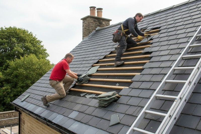Slate Roof Repair in Sparta, OH