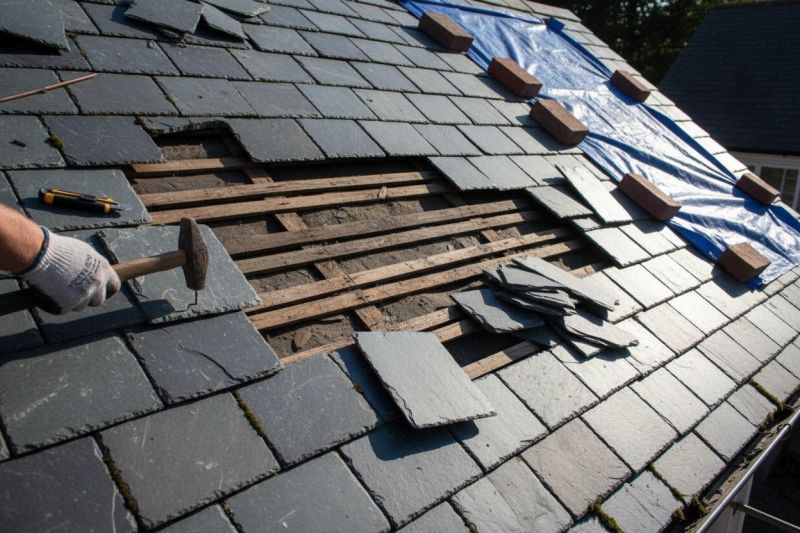 Slate Shingles Repair in Howard, OH