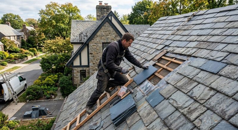 Slate Shingles Repair in Johnstown, OH