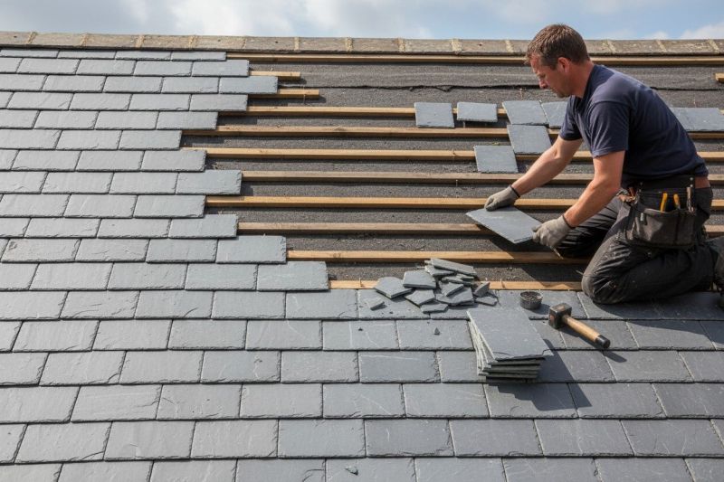 Slate Shingles Repair in Knox County, OH