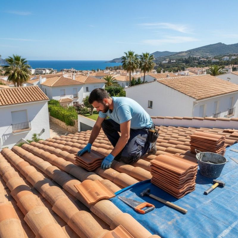 Spanish Tile Roof Repair in Licking County, OH