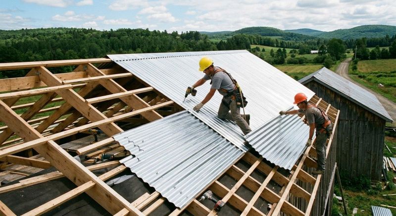 Steel Roof Installation in Licking County, OH
