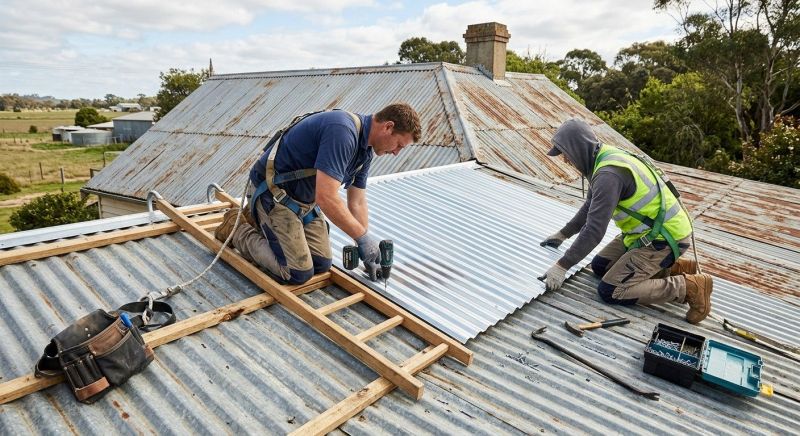 Steel Roof Repair in Licking County, OH