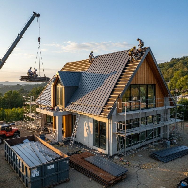 Steel Roof Replacement in Reynoldsburg, OH