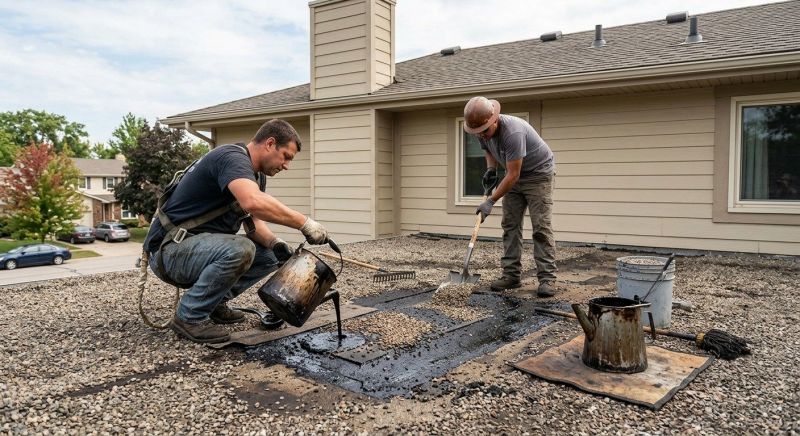 Tar And Gravel Roof Repair in Nashport, OH