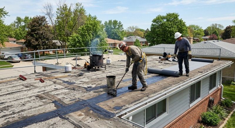 Tar Roof Repair in Columbus, OH