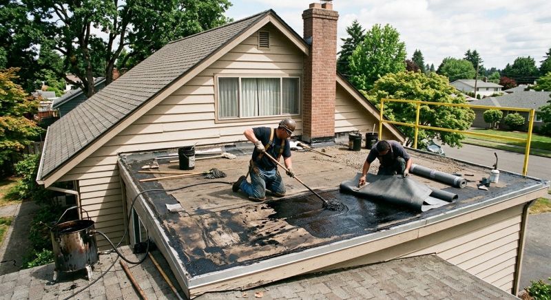 Tar Roof Repair in Licking County, OH