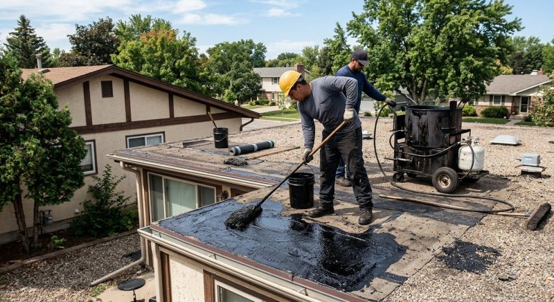 Tar Roof Repair in Newark, OH