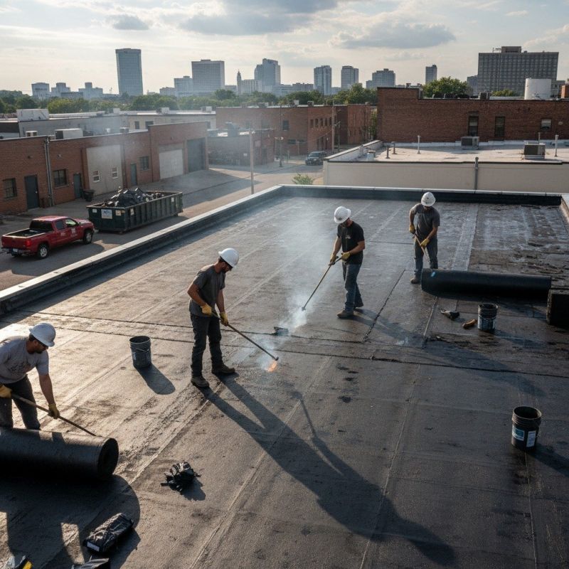 Tar Roof Replacement in Thornville, OH