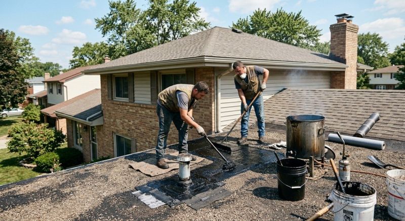 Tar Roofing Repair in Licking County, OH