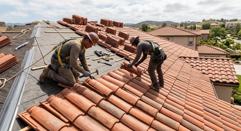 Tile Roof Installation in Newark, OH