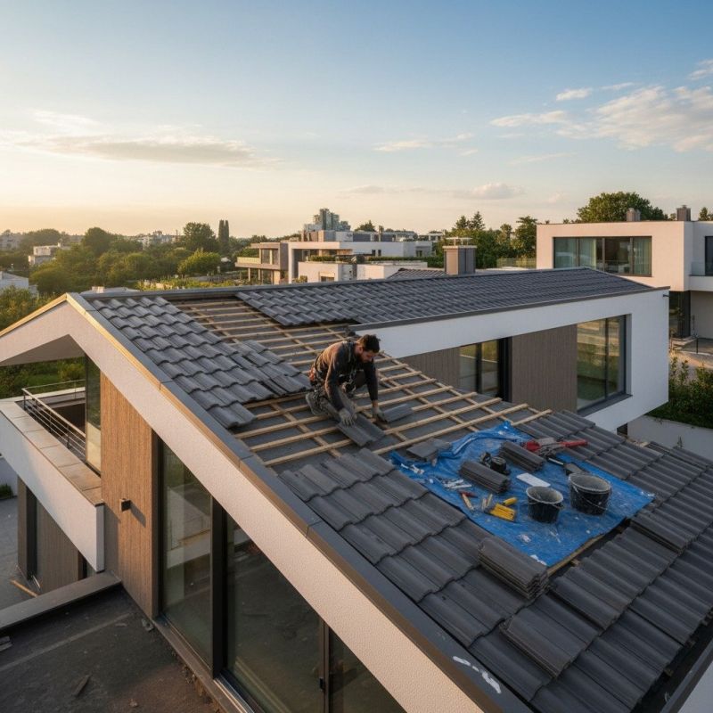 Tile Roof Repair in Martinsburg, OH