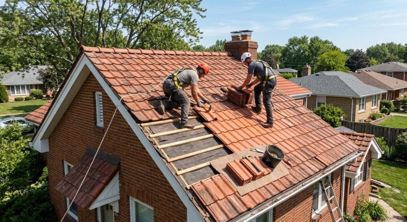 Tile Roof Repair in Mount Vernon, OH