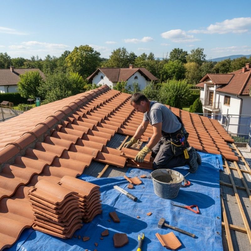 Tile Roof Repair in Mount Vernon, OH
