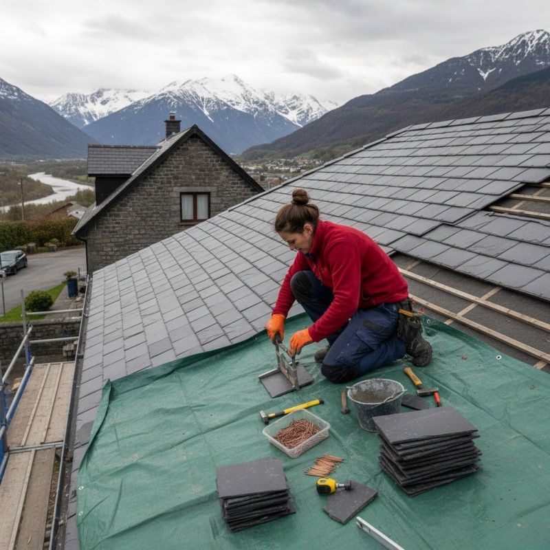 Tile Roof Repair in Newark, OH