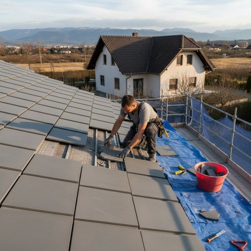 Tile Roof Repair in Pickerington, OH