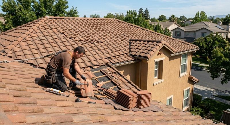 Tile Roof Repair in Pickerington, OH