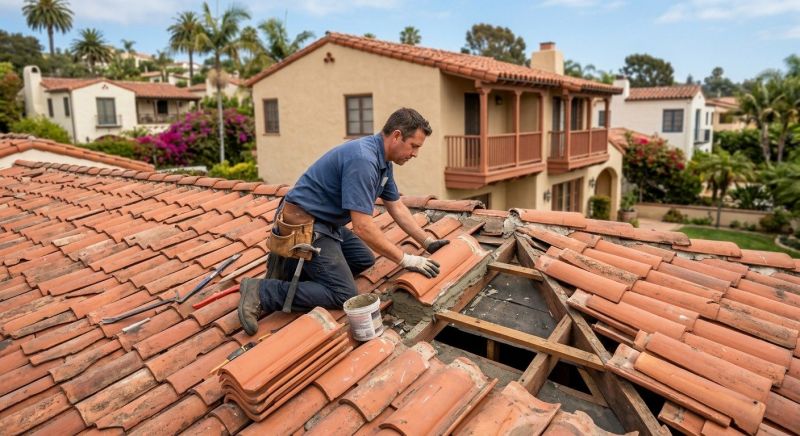 Tile Roof Repair in Pickerington, OH