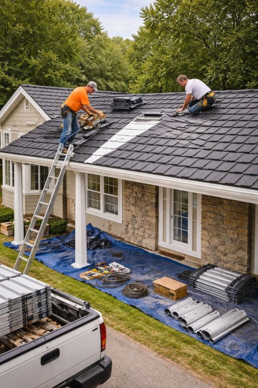 Tin Roof Installation in Granville, OH
