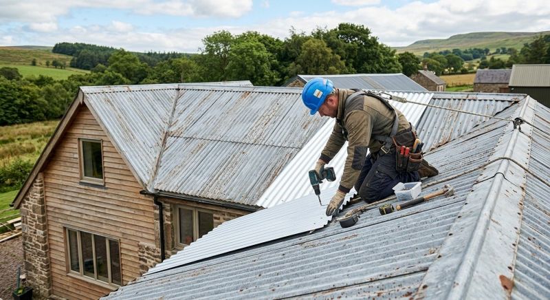 Tin Roof Repair in Licking County, OH