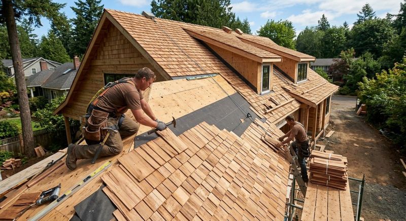 Wood Roofing Installation in Centerburg, OH