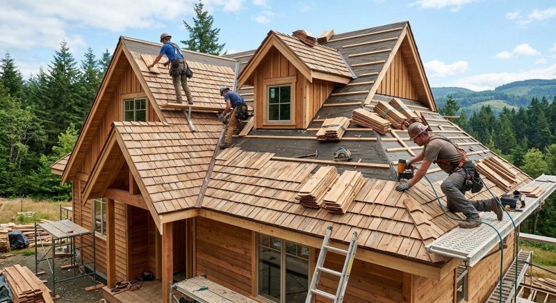 Wood Roofing Installation in Reynoldsburg, OH
