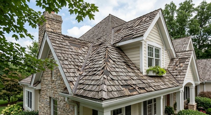 Wood Shake Roof Repair in Centerburg, OH