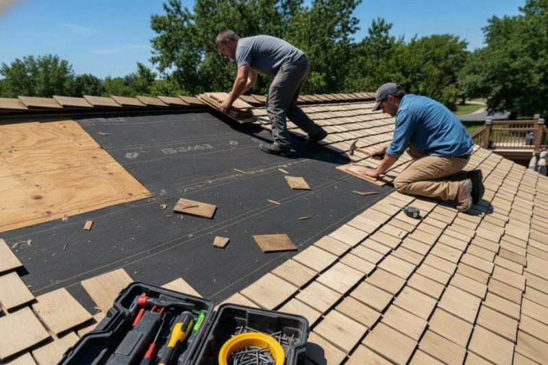 Wood Shake Roof Repair in Nashport, OH