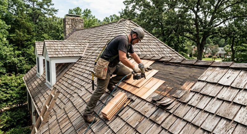 Wood Shingles Repair in Knox County, OH