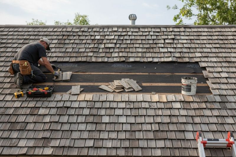Wood Shingles Repair in Licking County, OH
