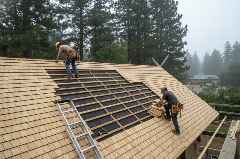 Wood Shingles Repair in Sunbury, OH